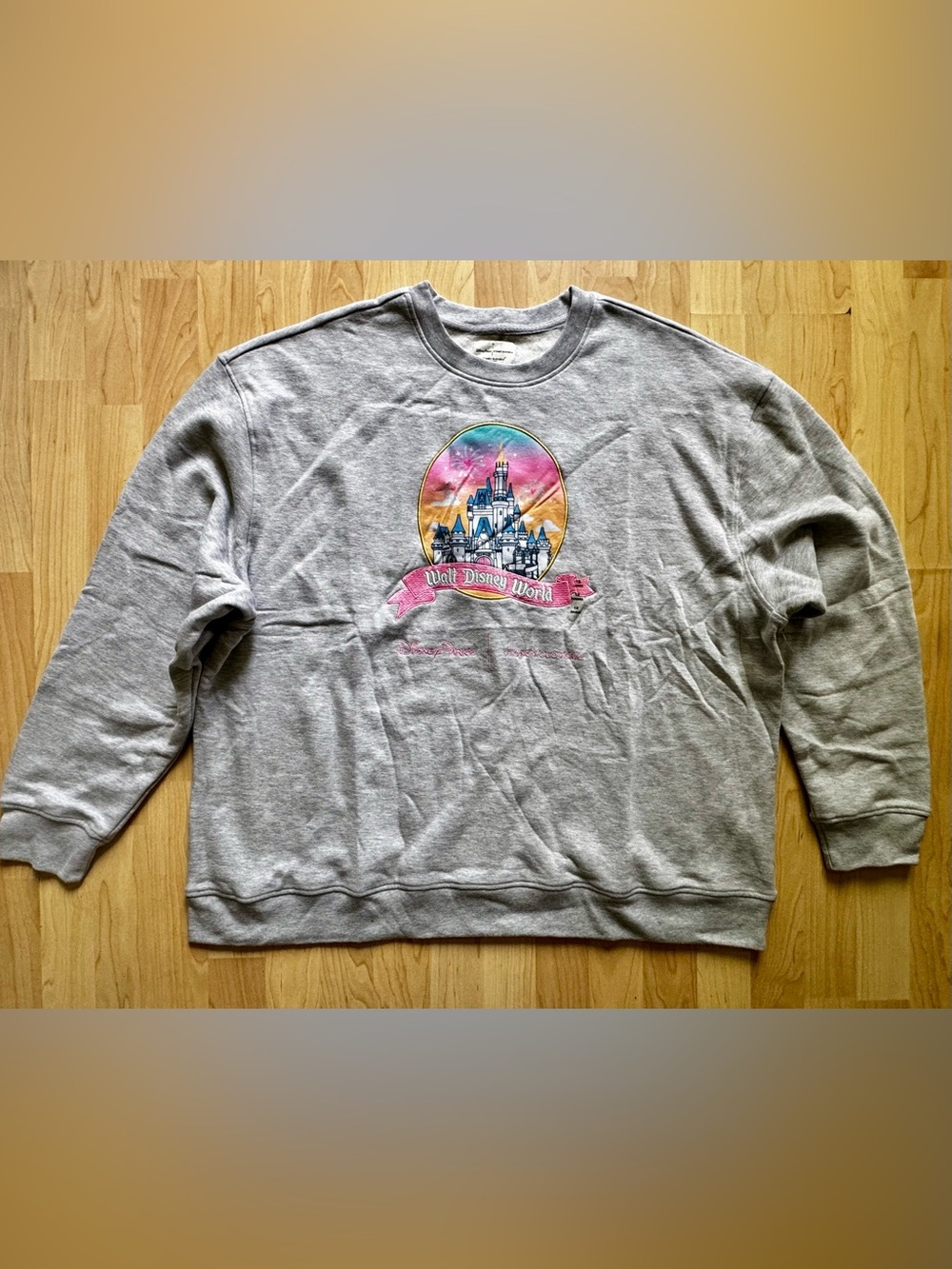 Disney Parks, Walt Disney World, Stoney Clover Crewneck Sweatshirt. NWOT 1XL